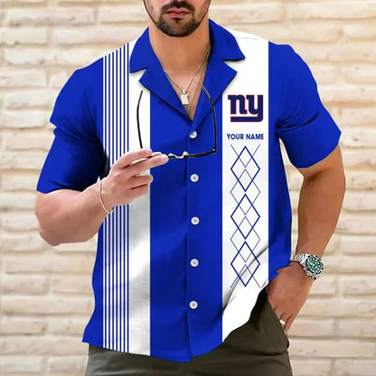 [SPECIAL OFFER] NEW CUSTOMIZED NFL32 NYG NEW YORK GIANTS HAWAIIAN SHIRT