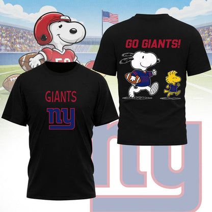 LIMITED EDITION - NEW CUSTOMIZED NFL32 NY GIANTS UNISEX T-SHIRT, SWEATSHIRT, HOODIE & ZIP HOODIE