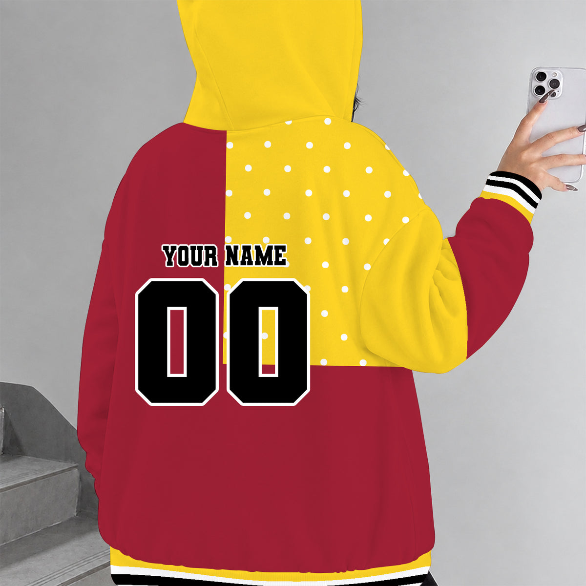 [FAN FAVORITE] NEW CUSTOMIZED NCAA FBS32 USC USC TROJANS ZIP HOODIE