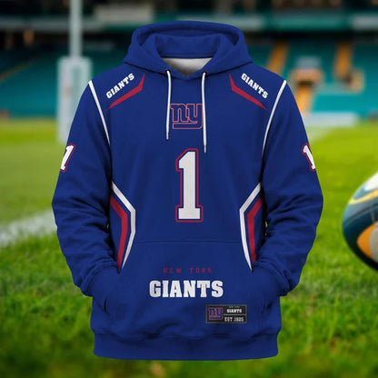 [SPECIAL OFFER] NEW CUSTOMIZED NFL32 NYG NEW YORK GIANTS T-SHIRT, HOODIE, ZIP HOODIE