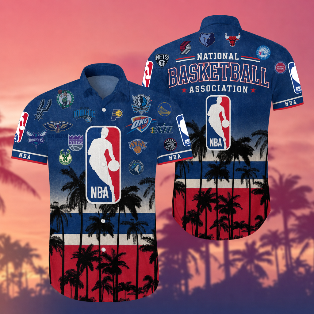 [HOT DEAL] NEW CUSTOMIZED NBA32 NBA ALL TEAMS UNISEX HAWAIIAN SHIRT