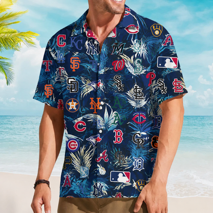 [FLASH SALE] NEW CUSTOMIZED MLB32 ALL TEAMS UNISEX HAWAIIAN SHIRT