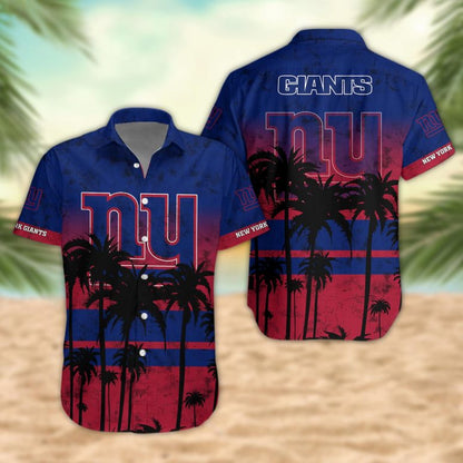 [SPECIAL OFFER] NEW CUSTOMIZED NFL32 NYG NEW YORK GIANTS UNISEX HAWAIIAN SHIRT