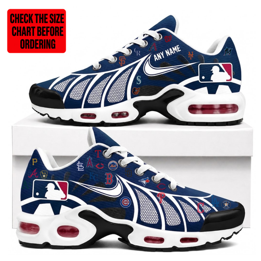[FLASH SALE] NEW CUSTOMIZED MLB32 ALL TEAMS AIR MAX PLUS SNEAKERS
