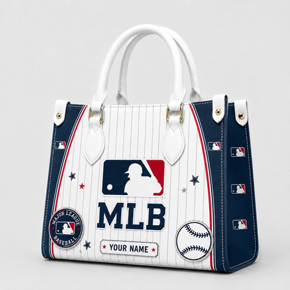 [FLASH SALE] NEW CUSTOMIZED MLB32 ALL TEAMS LEATHER HANDBAG