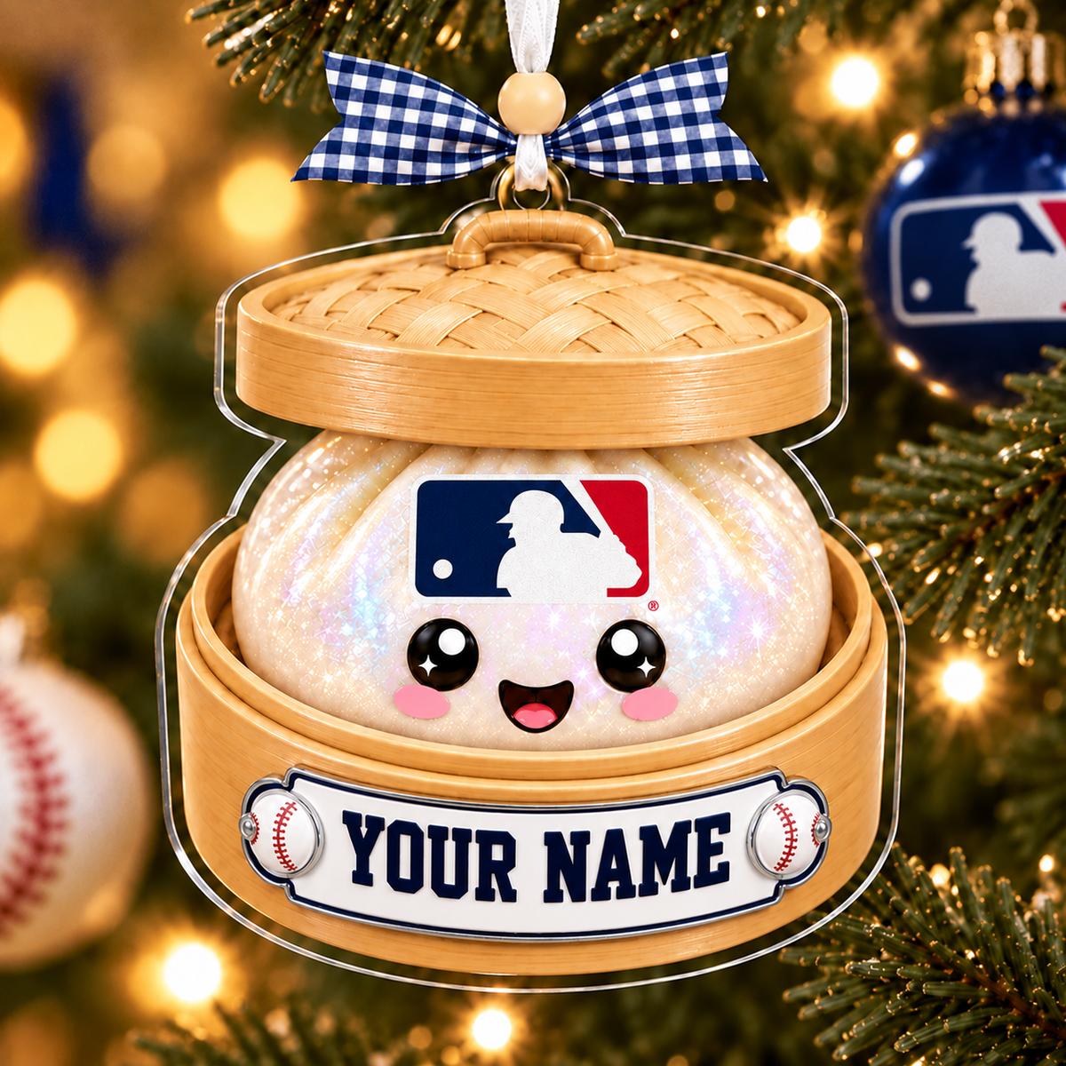 [FLASH SALE] NEW CUSTOMIZED MLB32 ALL TEAMS CHRISTMAS ACRYLIC ORNAMENT