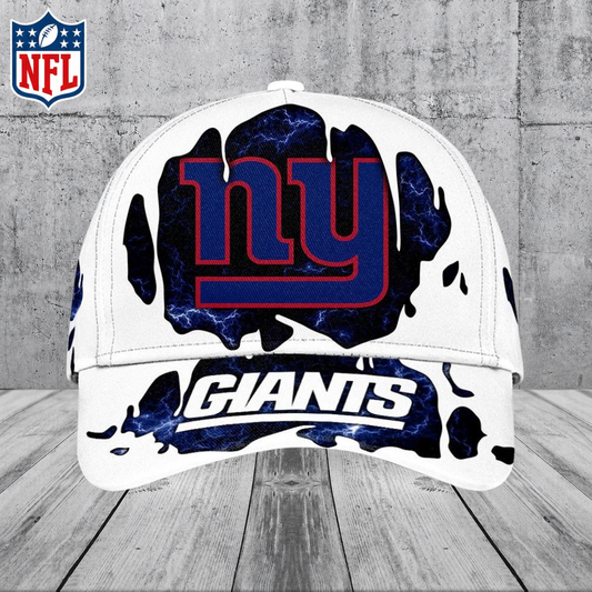 [SPECIAL OFFER] NEW CUSTOMIZED NFL32 NYG NEW YORK GIANTS CLASSIC CAP