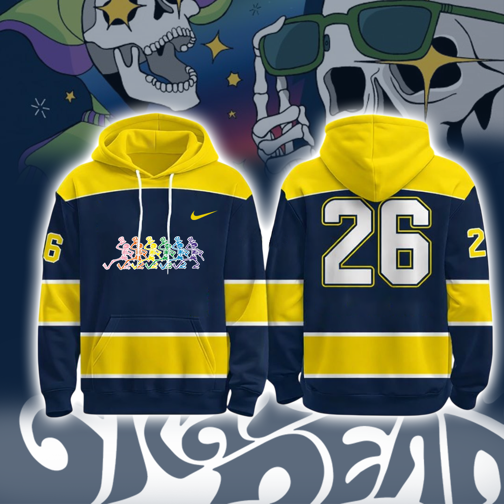 [FAN EXCLUSIVE] NEW CUSTOMIZED GRATEFUL DEAD UNISEX HOODIE