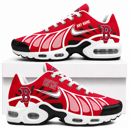 [FLASH SALE] NEW CUSTOMIZED MLB03 BRS BOSTON RED SOX AIR MAX PLUS SNEAKERS