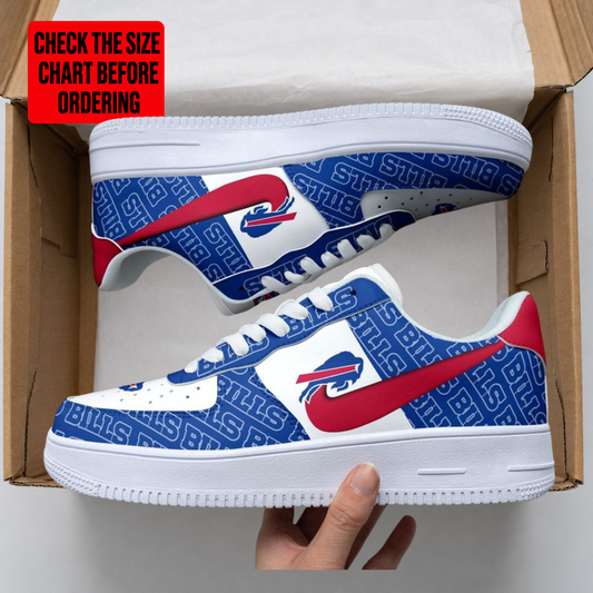 [SPECIAL OFFER] NEW CUSTOMIZED NFL03 BFB BUFFALO BILLS AF1 SHOES