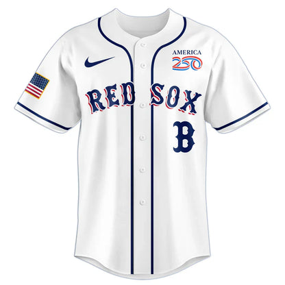 [FLASH SALE] NEW CUSTOMIZED MLB03 BRS BOSTON RED SOX BASEBALL JERSEY