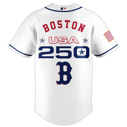 [FLASH SALE] NEW CUSTOMIZED MLB03 BRS BOSTON RED SOX BASEBALL JERSEY