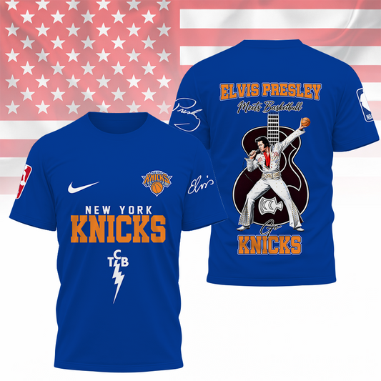 [HOT DEAL] NEW CUSTOMIZED NBA04 NYK NEW YORK KNICKS X ELVIS PRESLEY T-SHIRT, HOODIE, ZIP HOODIE