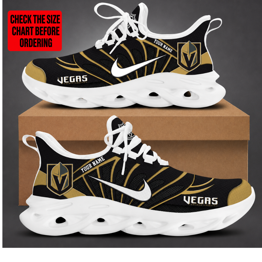 [SUPER SALE] NEW CUSTOMIZED NHL04 VGK VEGAS GOLDEN KNIGHTS CLUNKY SNEAKERS