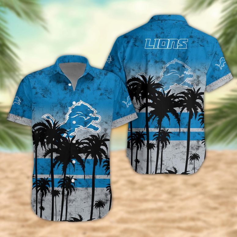 [SPECIAL OFFER] NEW CUSTOMIZED NFL04 DTL DETROIT LIONS UNISEX HAWAIIAN SHIRT