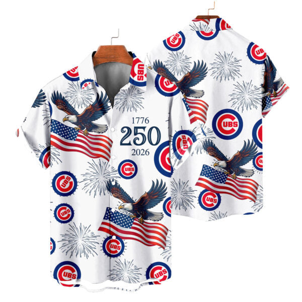 [FLASH SALE] NEW CUSTOMIZED MLB04 CCS CHICAGO CUBS UNISEX HAWAIIAN SHIRT