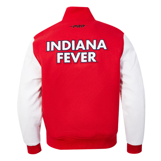 LIMITED EDITION - NEW CUSTOMIZED WNBA06 IDF IN FEVER BASEBALL JACKET, SATIN VARSITY JACKET 10
