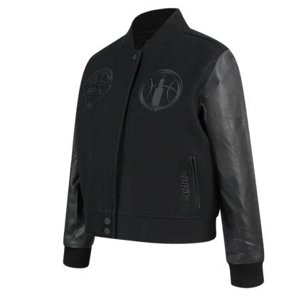 LIMITED EDITION - NEW CUSTOMIZED WNBA02 CCS CH SKY BASEBALL JACKET, SATIN VARSITY JACKET 08