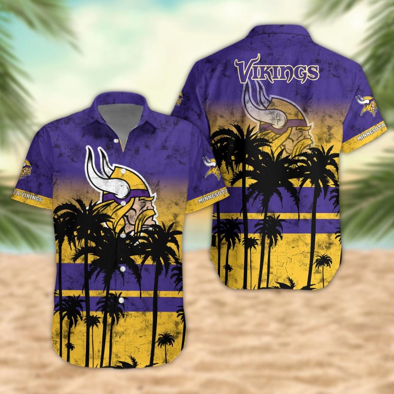 [SPECIAL OFFER] NEW CUSTOMIZED NFL05 MVK MINNESOTA VIKINGS UNISEX HAWAIIAN SHIRT
