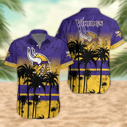 [SPECIAL OFFER] NEW CUSTOMIZED NFL05 MVK MINNESOTA VIKINGS UNISEX HAWAIIAN SHIRT