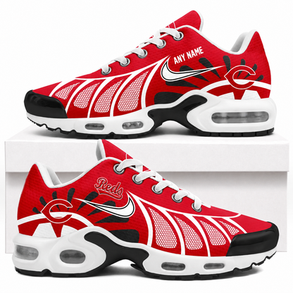 [FLASH SALE] NEW CUSTOMIZED MLB05 CRS CINCINNATI REDS AIR MAX PLUS SNEAKERS