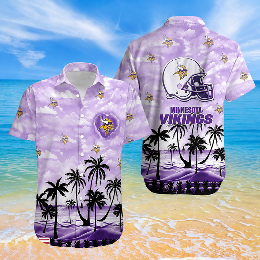 [SPECIAL OFFER] NEW CUSTOMIZED NFL05 MVK MINNESOTA VIKINGS UNISEX HAWAIIAN SHIRT
