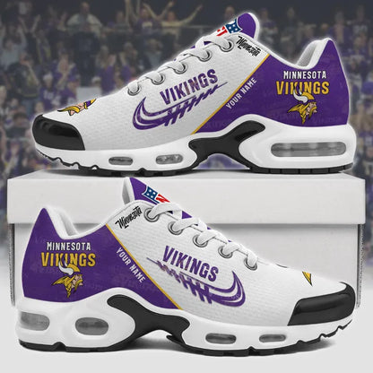 [SPECIAL OFFER] NEW CUSTOMIZED NFL05 MVK MINNESOTA VIKINGS AIR MAX PLUS SNEAKERS