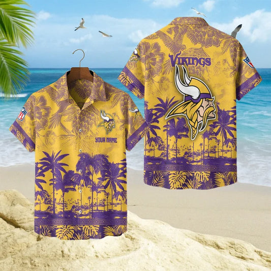 [SPECIAL OFFER] NEW CUSTOMIZED NFL05 MVK MINNESOTA VIKINGS UNISEX HAWAIIAN SHIRT