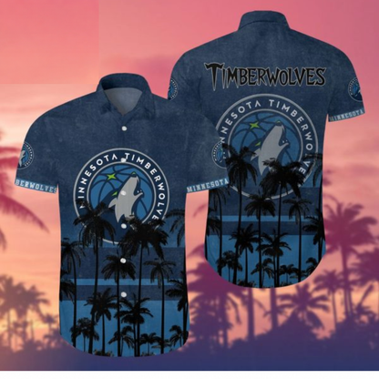 [HOT DEAL] NEW CUSTOMIZED NBA05 MTW MINNESOTA TIMBERWOLVES UNISEX HAWAIIAN SHIRT
