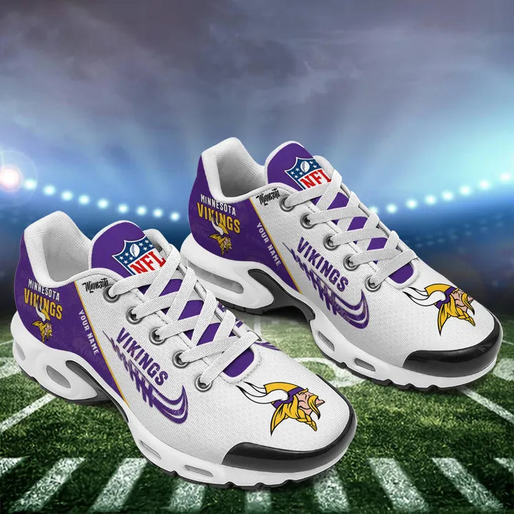 [SPECIAL OFFER] NEW CUSTOMIZED NFL05 MVK MINNESOTA VIKINGS AIR MAX PLUS SNEAKERS