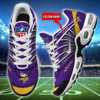 [SPECIAL OFFER] NEW CUSTOMIZED NFL05 MVK MINNESOTA VIKINGS AIR MAX PLUS SNEAKERS