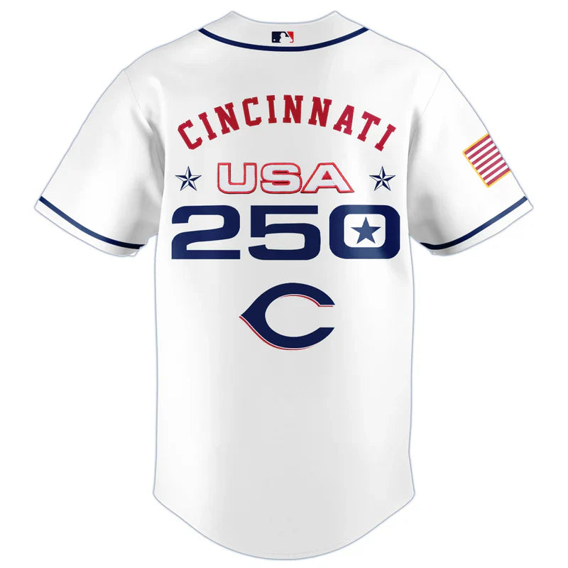[FLASH SALE] NEW CUSTOMIZED MLB05 CRS CINCINNATI REDS BASEBALL JERSEY