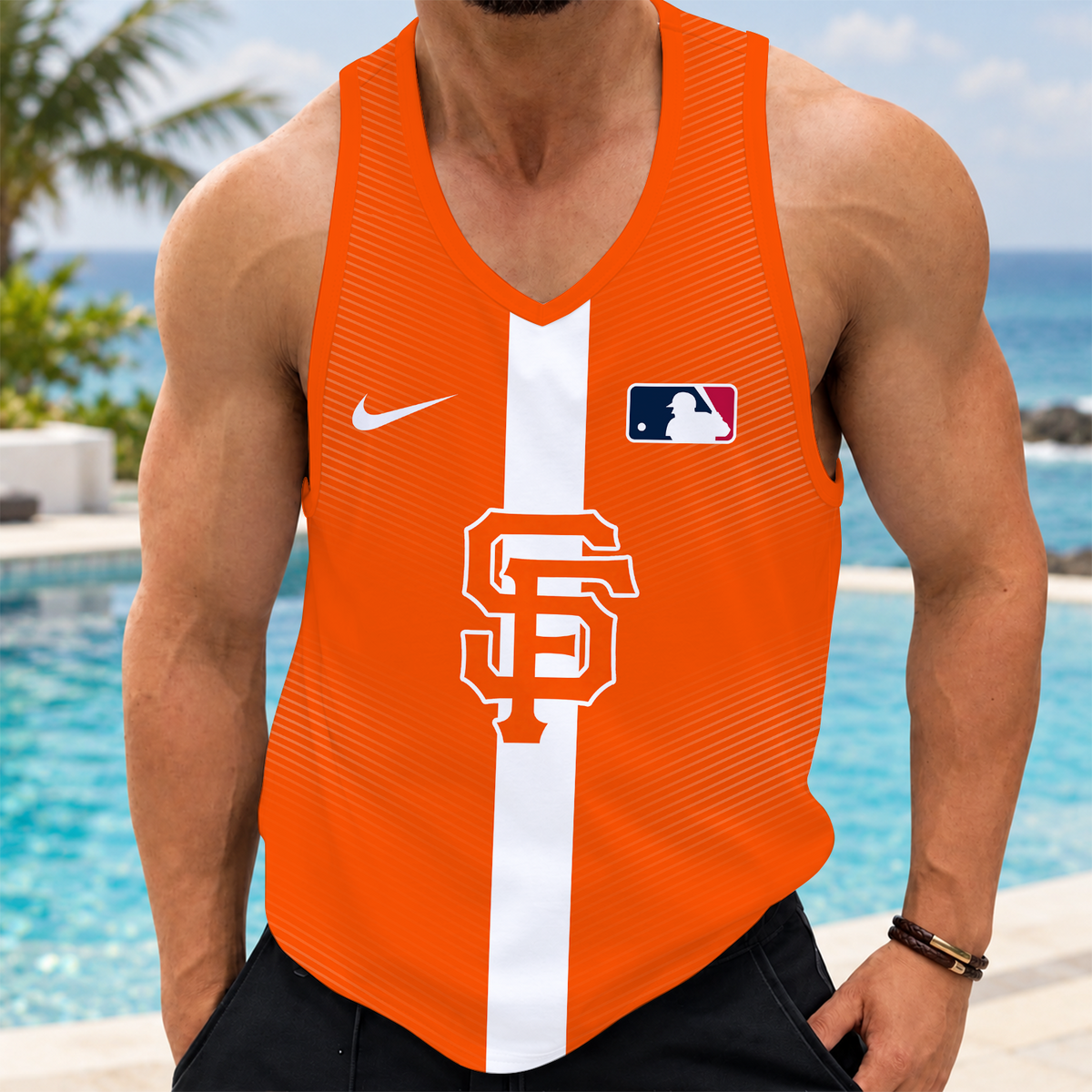 [FLASH SALE] NEW CUSTOMIZED MLB06 SFG SAN FRANCISCO GIANTS UNISEX TANK TOP