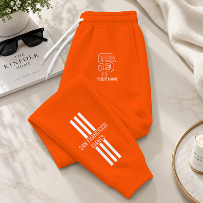 [FLASH SALE] NEW CUSTOMIZED MLB06 SFG SAN FRANCISCO GIANTS SWEATPANTS