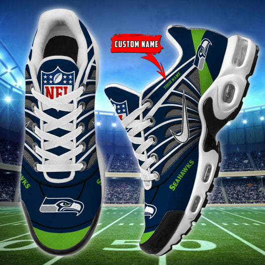 [SPECIAL OFFER] NEW CUSTOMIZED NFL06 SSH SEATTLE SEAHAWKS AIR MAX PLUS SNEAKERS
