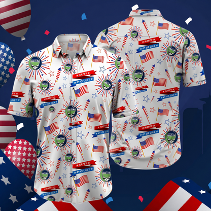 [SPECIAL OFFER] NEW CUSTOMIZED NFL06 SSH SEATTLE SEAHAWKS PATRIOTIC 250 USA HAWAIIAN SHIRT