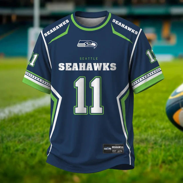 [SPECIAL OFFER] NEW CUSTOMIZED NFL06 SSH SEATTLE SEAHAWKS T-SHIRT, HOODIE, ZIP HOODIE