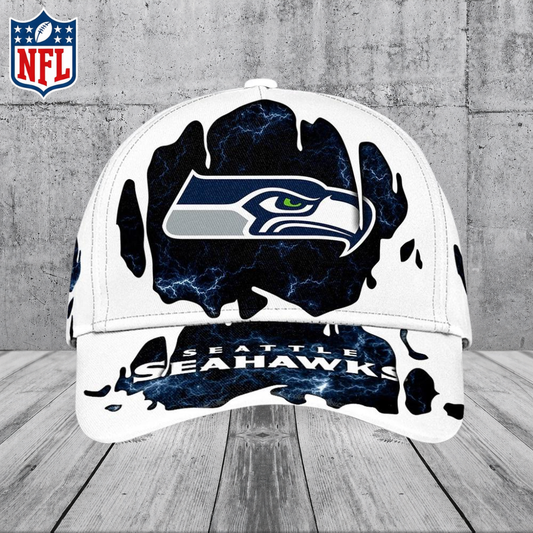 [SPECIAL OFFER] NEW CUSTOMIZED NFL06 SSH SEATTLE SEAHAWKS CLASSIC CAP