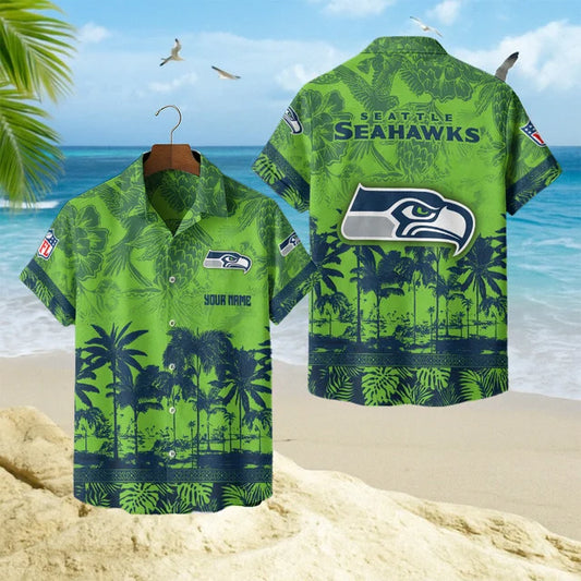 [SPECIAL OFFER] NEW CUSTOMIZED NFL06 SSH SEATTLE SEAHAWKS UNISEX HAWAIIAN SHIRT