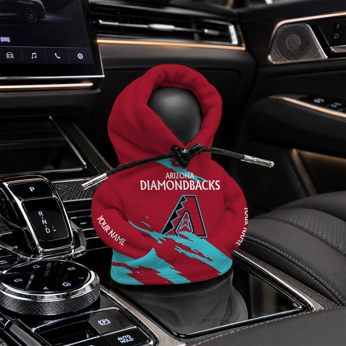 [FLASH SALE] NEW CUSTOMIZED MLB07 ADS ARIZONA DIAMONDBACKS AUTOMOTIVE HOODIE SHIFT KNOB COVER