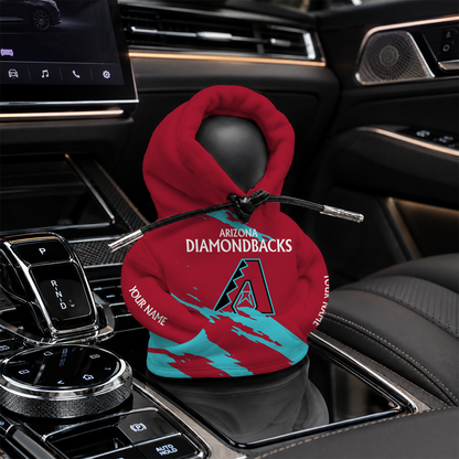 [FLASH SALE] NEW CUSTOMIZED MLB07 ADS ARIZONA DIAMONDBACKS AUTOMOTIVE HOODIE SHIFT KNOB COVER
