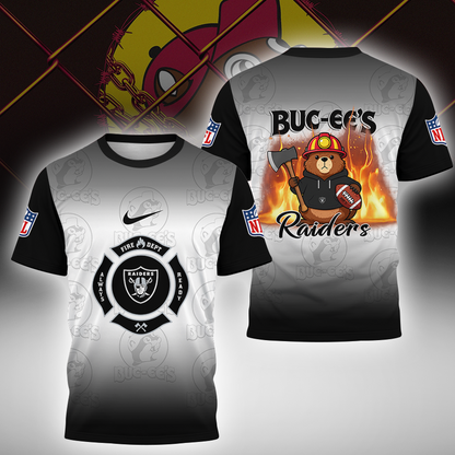 [SPECIAL OFFER] NEW CUSTOMIZED NFL07 LVR LAS VEGAS RAIDERS BUC-EE'S T-SHIRT, HOODIE & ZIP HOODIE
