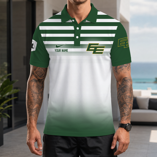 [FAN EXCLUSIVE] NEW CUSTOMIZED CFL07 EDM EDMONTON ELKS STRAPPY POLO SHIRT