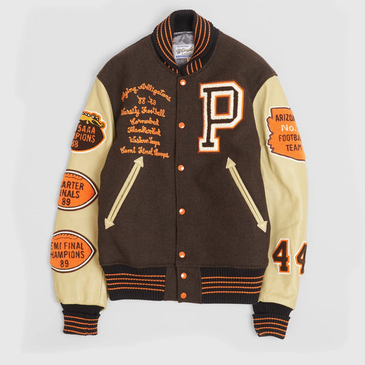 USA Sports Varsity Jacket - American Soccer Fan Baseball Jacket