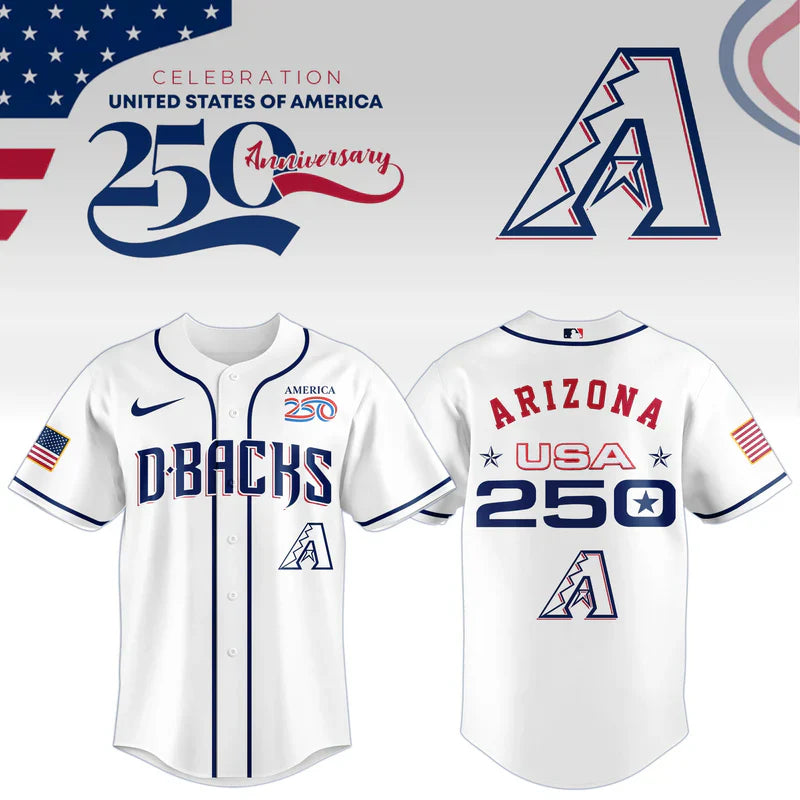 [FLASH SALE] NEW CUSTOMIZED MLB07 ADS ARIZONA DIAMONDBACKS BASEBALL JERSEY