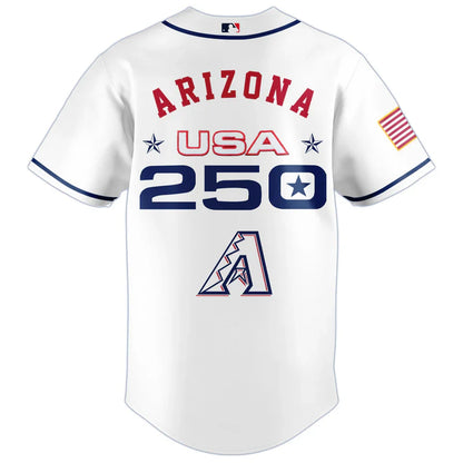 [FLASH SALE] NEW CUSTOMIZED MLB07 ADS ARIZONA DIAMONDBACKS BASEBALL JERSEY