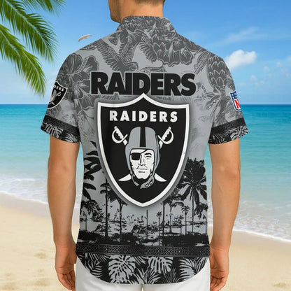 [SPECIAL OFFER] NEW CUSTOMIZED NFL07 LVR LAS VEGAS RAIDERS UNISEX HAWAIIAN SHIRT
