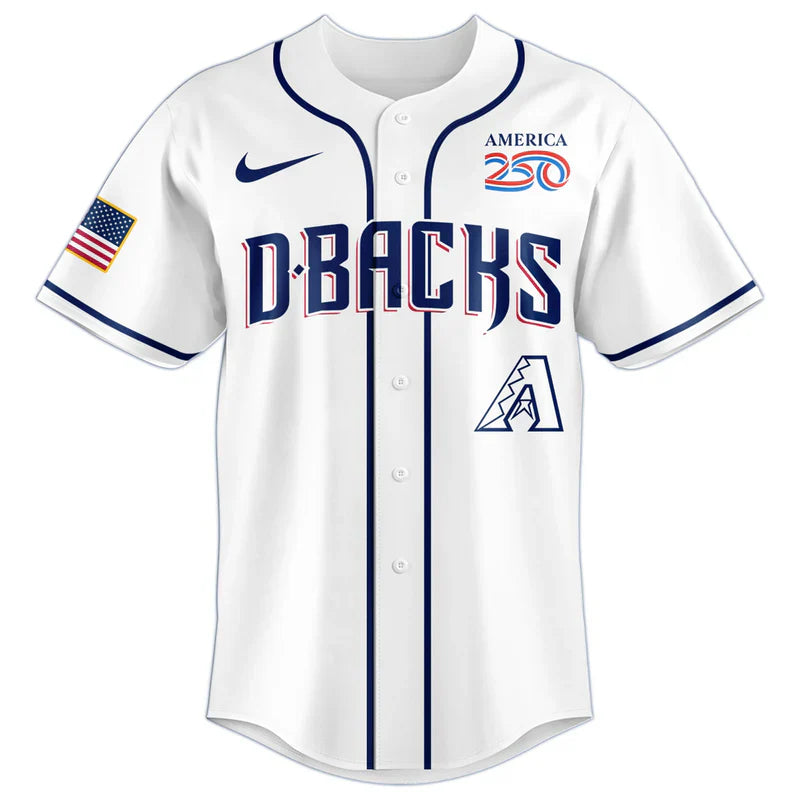 [FLASH SALE] NEW CUSTOMIZED MLB07 ADS ARIZONA DIAMONDBACKS BASEBALL JERSEY