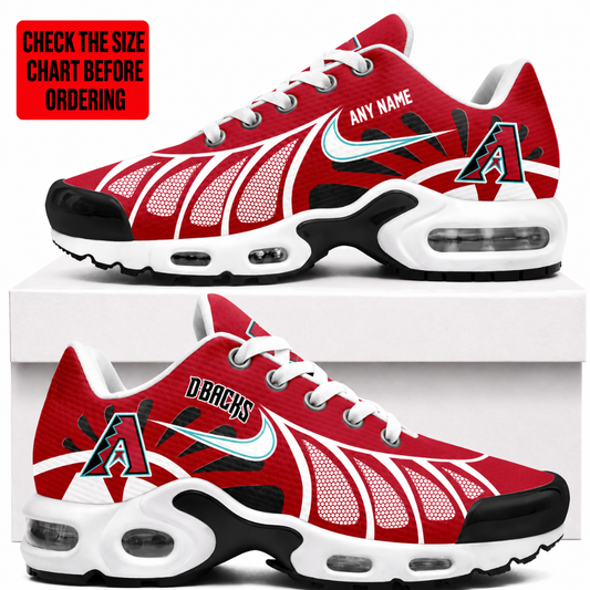 [FLASH SALE] NEW CUSTOMIZED MLB07 ADS ARIZONA DIAMONDBACKS AIR MAX PLUS SNEAKERS