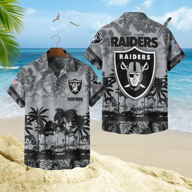 [SPECIAL OFFER] NEW CUSTOMIZED NFL07 LVR LAS VEGAS RAIDERS UNISEX HAWAIIAN SHIRT
